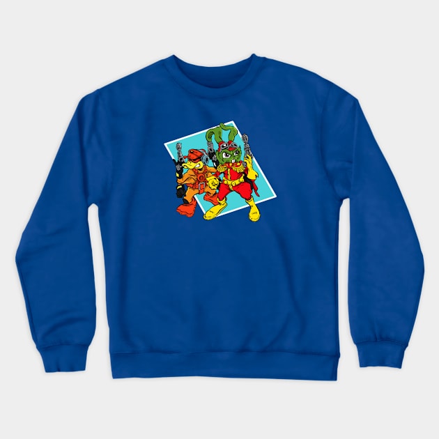 pals Crewneck Sweatshirt by Lambdog comics!